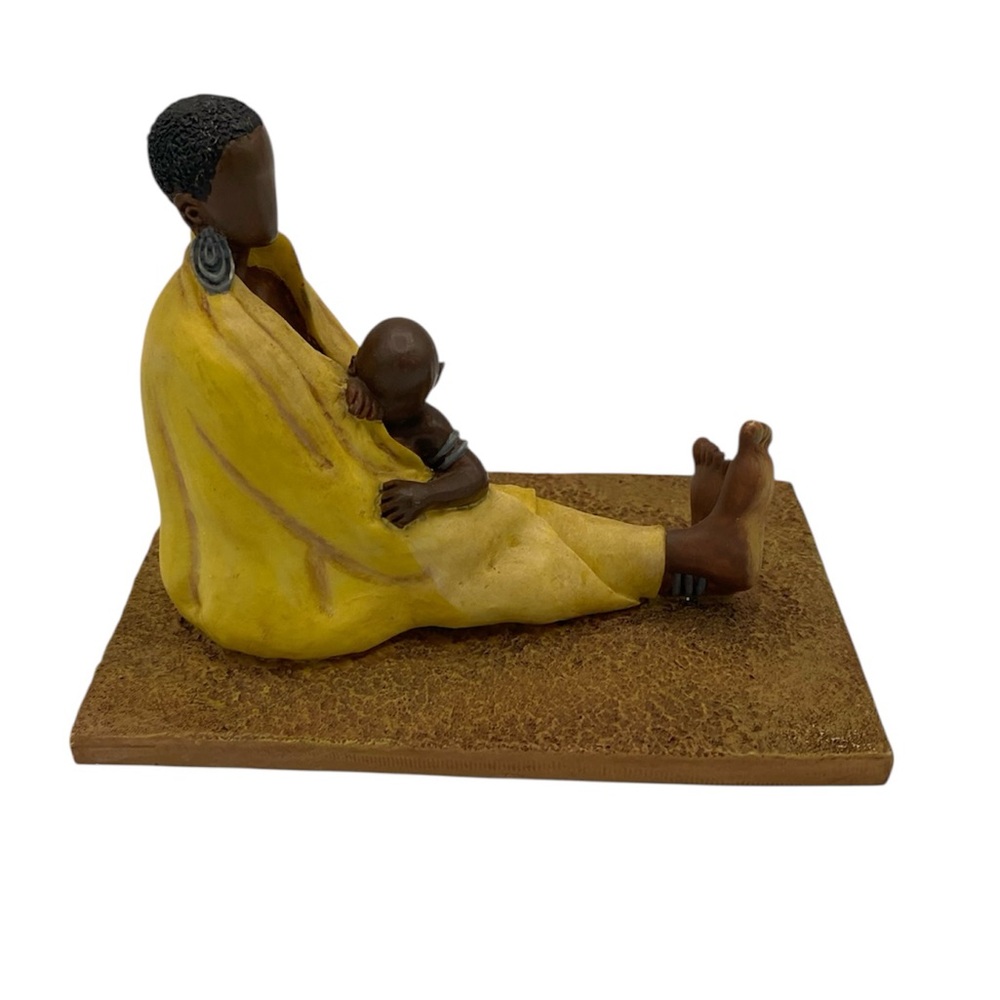 Vintage SASS CLASS Annie Lee FIRST MOTHER Mother and Child Sculpture